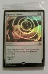 Sphinx's Decree - Foil - Prerelease Promo